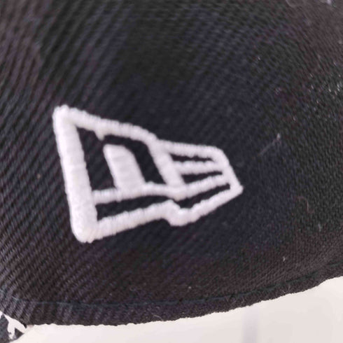 ニューエラ NEW ERA 9FIFTY 浮世絵 相馬の古内裏 ブラック 小紋バイザー 6パネルキャップ メンズ 7 1/8