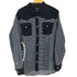 カステルバジャック CASTELBAJAC ボーダーデザイン L/S ウールシャツ メンズ 50