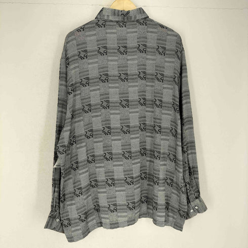 ALAN STUART 総柄ステッチデザインシャツ メンズ JPN:XL