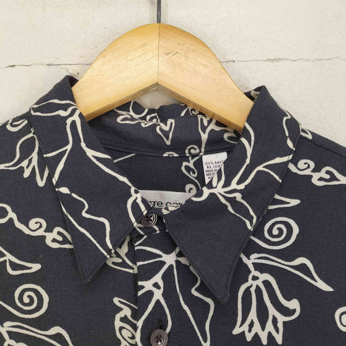 ピエールカルダン pierre cardin 総柄レーヨンシャツ メンズ JPN:L