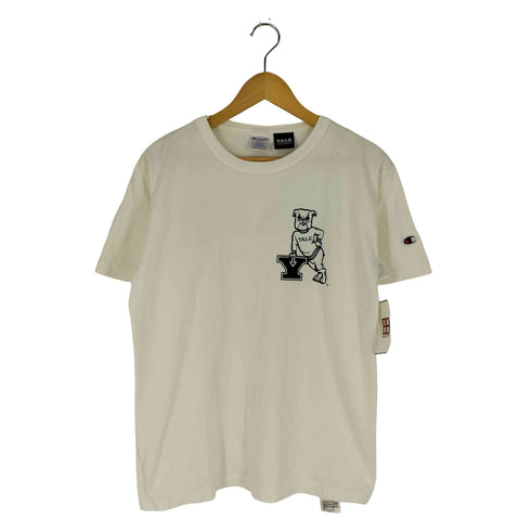 チャンピオン Champion T1011 USA製 カレッジロゴプリント Tシャツ メンズ import:M