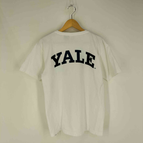 チャンピオン Champion T1011 USA製 カレッジロゴプリント Tシャツ メンズ import:M