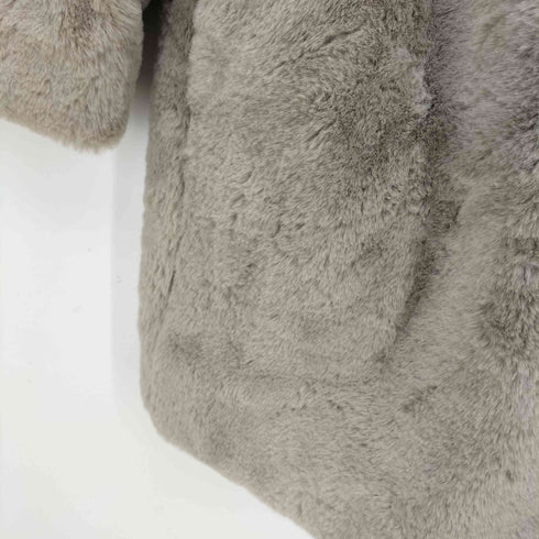 ザラ ZARA フェイクファーコート レディース import:M