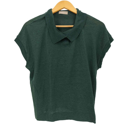 マーガレットハウエル MARGARET HOWELL LINEN JERSEY POLO レディース JPN:2