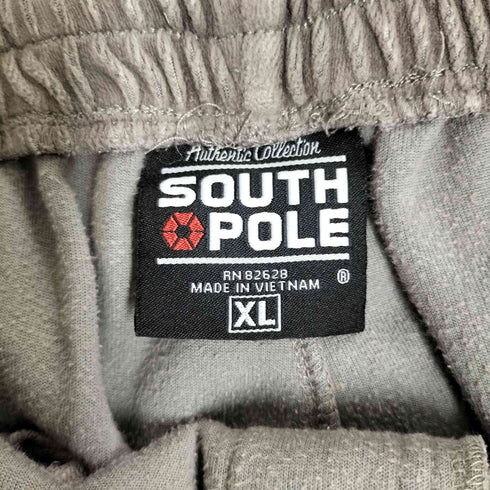 SOUTH POLE サイドジップ ベロア イージーパンツ メンズ XL