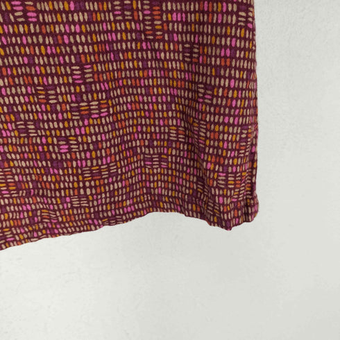 NAPA VALLEY 刺繍&フラワーデザイン開襟シャツ レディース 2X