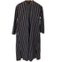 プレインピープル PLAIN PEOPLE ストライプシャツワンピース バンドカラー レディース JPN:2
