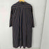 プレインピープル PLAIN PEOPLE ストライプシャツワンピース バンドカラー レディース JPN:2