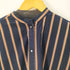 プレインピープル PLAIN PEOPLE ストライプシャツワンピース バンドカラー レディース JPN:2