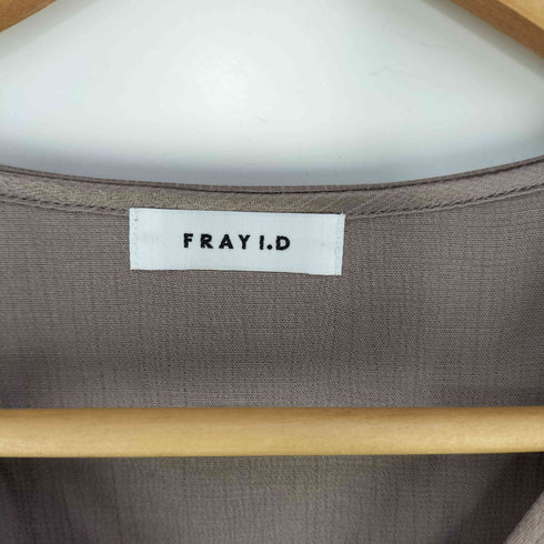 フレイアイディー FRAY I.D IPEKER サテンアシメヘムワンピース レディース JPN:0