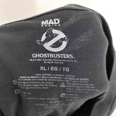 MAD ENGINE フロントプリントクルーネック L/S TEE メンズ JPN:XL