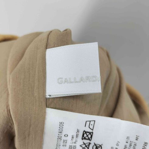 ガリャルダガランテ GALLARDAGALANTE キャンバスリネンスカート レディース O
