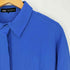 ザラ ZARA OVERSIZED LINEN BLEND SHIRT レディース import:M