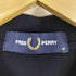 フレッドペリー FRED PERRY ロゴ刺繍 鹿の子 ポロシャツ ブラック×イエロー メンズ import:M