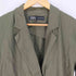 ザラ ZARA LINEN BLEND DOUBLE BREASTED BLAZER レディース import:M