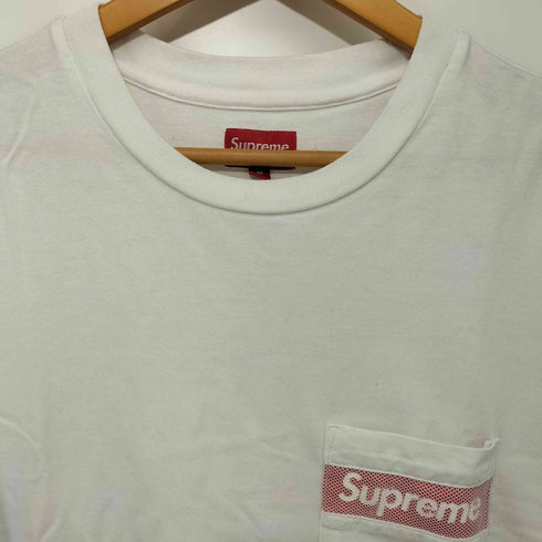 シュプリーム Supreme 2019SS Mesh Stripe Pocket Tee メンズ import:M