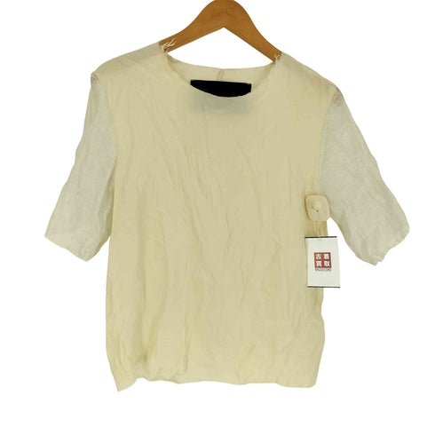 VLADIMIR KARALEEV Silk Linen Top レディース
