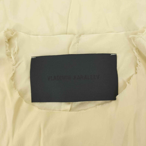 VLADIMIR KARALEEV Silk Linen Top レディース