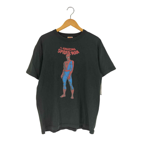 マーベル MARVEL アメコミキャラクター プリント クルーネック Tシャツ メンズ JPN:L
