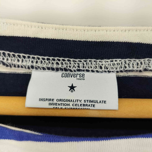 コンバーストウキョウ CONVERSE TOKYO スターカットオーバーサイズTシャツ レディース
