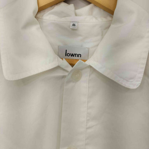 ローン Lownn MINIMAL SHIRT LONG SLEEVE メンズ EUR:46