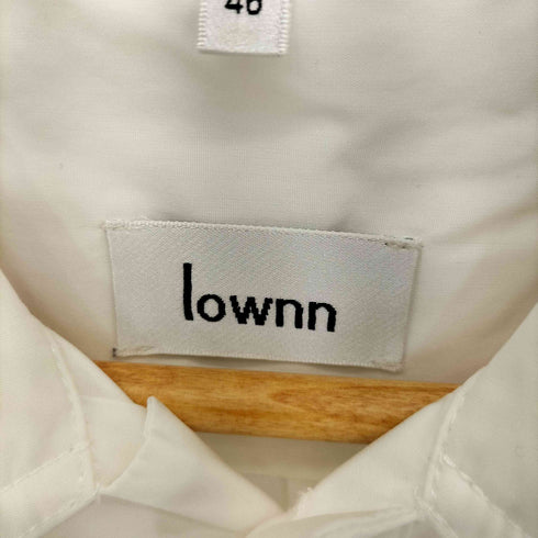 ローン Lownn MINIMAL SHIRT LONG SLEEVE メンズ EUR:46