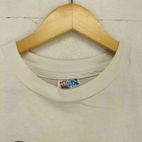 ヘインズ Hanes 90s シングルステッチ PACIFIC ELECTRIC 両面プリントクルーネックTシャツ メンズ JPN:L