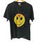 ヘインズ Hanes 90s-00s スマイリーガンショット ぶち抜き プリントクルーネックTシャツ 裾袖ダブル スマイル メンズ JPN:M