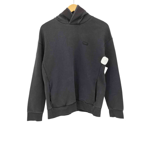 シーケーカルバンクライン ck Calvin Klein ラバーボックスロゴプルオーバーパーカー レディース import:S