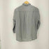 ナノユニバース NANO universe FRENCH LINEN ストライプ7分丈シャツ メンズ JPN:L