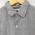 ナノユニバース NANO universe FRENCH LINEN ストライプ7分丈シャツ メンズ JPN:L