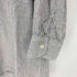 ナノユニバース NANO universe FRENCH LINEN ストライプ7分丈シャツ メンズ JPN:L