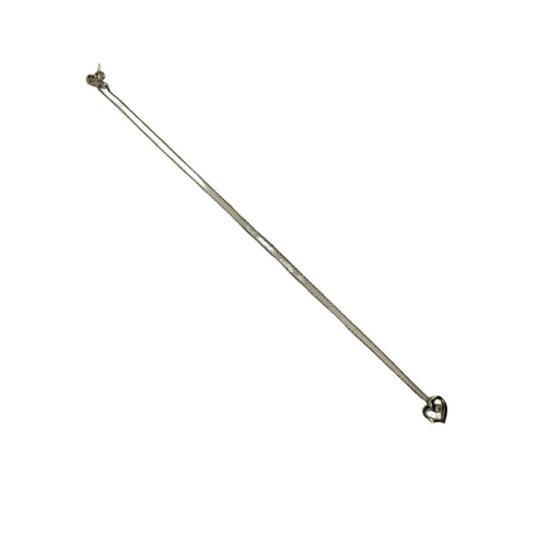 silver925刻印 ハートデザインネックレス レディース