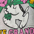 ピーナッツ PEANUTS 霜降り キャラクタープリントクルーネックTシャツ メンズ