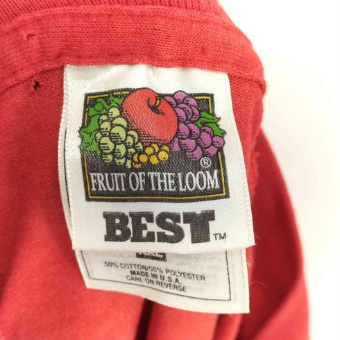 フルーツオブザルーム FRUIT OF THE LOOM 90s シングルステッチ INDEAN CLUB クルーネックTシャツ メンズ JPN:XXL