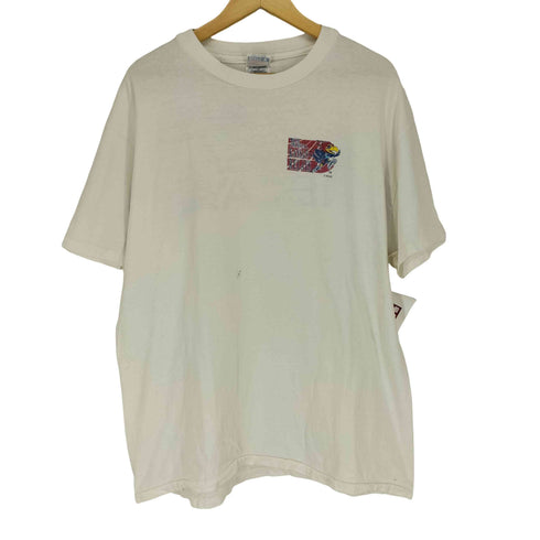 ヘインズ Hanes 90s シングルステッチ 両面プリントクルーネックTシャツ メンズ JPN:XL
