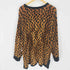 香港製 モール レオパードニット レディース JPN:L
