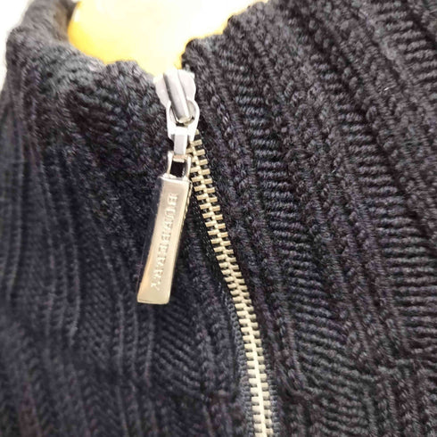 バーバリーロンドン BURBERRY LONDON ドライバーズニット ショルダーバーバリーチェック レディース US:0-2