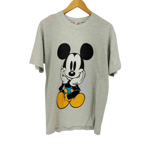 90S キャラクター両面プリントTシャツ シングスステッチ メンズ