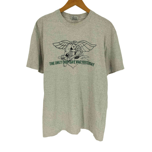 Phantom THE ONLY EASY DAY WAS YESTERDAY プリント S/S Tシャツ メンズ import:M