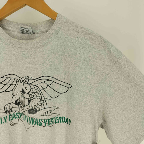 Phantom THE ONLY EASY DAY WAS YESTERDAY プリント S/S Tシャツ メンズ import:M