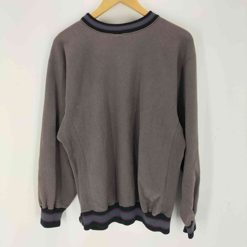 チャンピオン Champion 90s USA製 リブライン reverse weave クルーネックスウェット メンズ import:XL