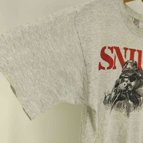 90S USA製 JERZEES ボディ SNIPER プリント S/S Tシャツ コピーライト1992 メンズ import:M