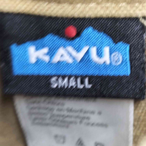 カブー KAVU USA製 ダック地 テーパードパンツ メンズ S