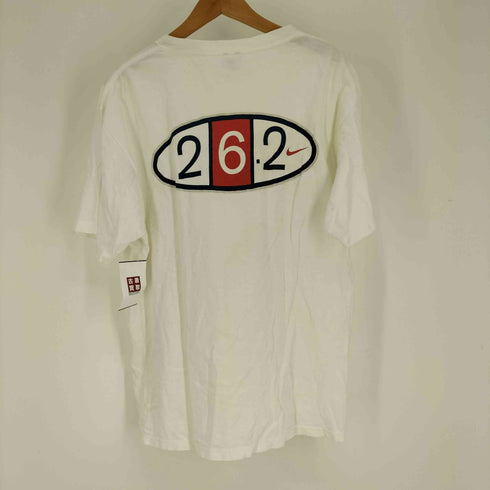 ナイキ NIKE 90S USA製 銀タグ Honolulu ハーフマラソン プリント S/S Tシャツ メンズ import:M
