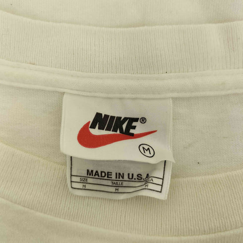 ナイキ NIKE 90S USA製 銀タグ Honolulu ハーフマラソン プリント S/S Tシャツ メンズ import:M