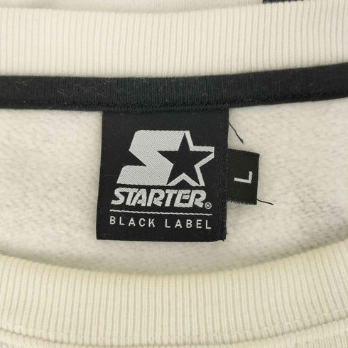 スターターブラックレーベル STARTER BLACK LABEL スター プリント リブ ボーダー 切り替え スウェット メンズ JPN:L