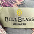 ビルブラス BILL BLASS 枯れ葉 総柄 ボタンダウン L/S シャツ メンズ import:L
