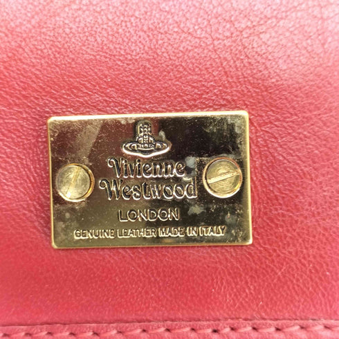 ヴィヴィアンウエストウッドロンドン Vivienne Westwood LONDON ドットチェック オーブロングウォレット レディース