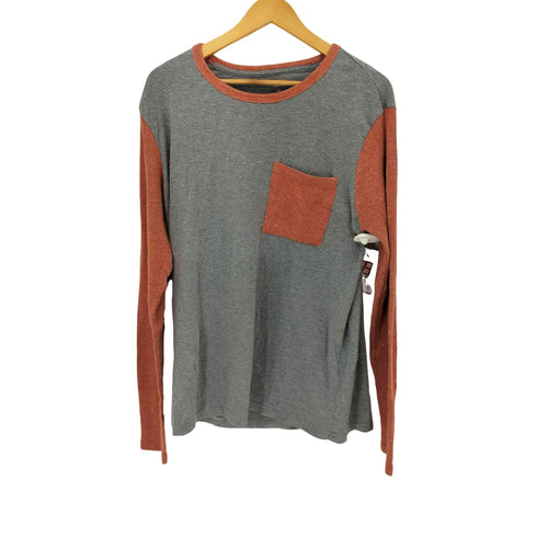 アリゾナジーン ARIZONA JEAN サーマル切替クルーネックL/S TEE メンズ import:XL